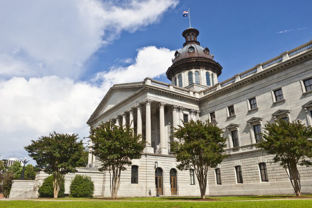 South Carolina State House In Columbia, SC